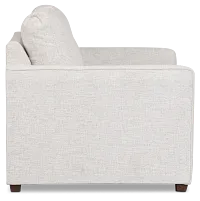 Miller Light Gray Fabric Loveseat
