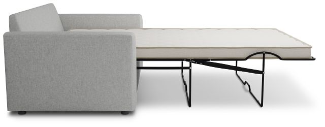 Siesta Delray Light Gray Fabric Innerspring Sleeper