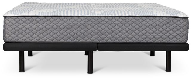 Kevin Charles By Sealy Signature Medium Plus Adjustable Mattress Set