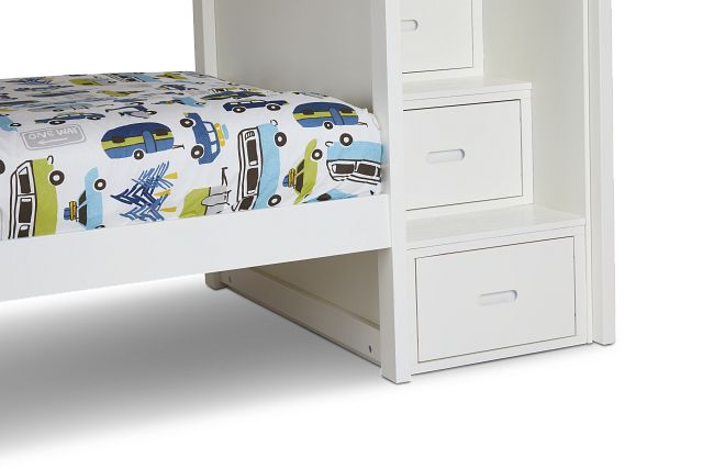 Bailey White Bunk Bed