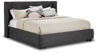 Chatham Dark Gray Low Platform Storage Bed