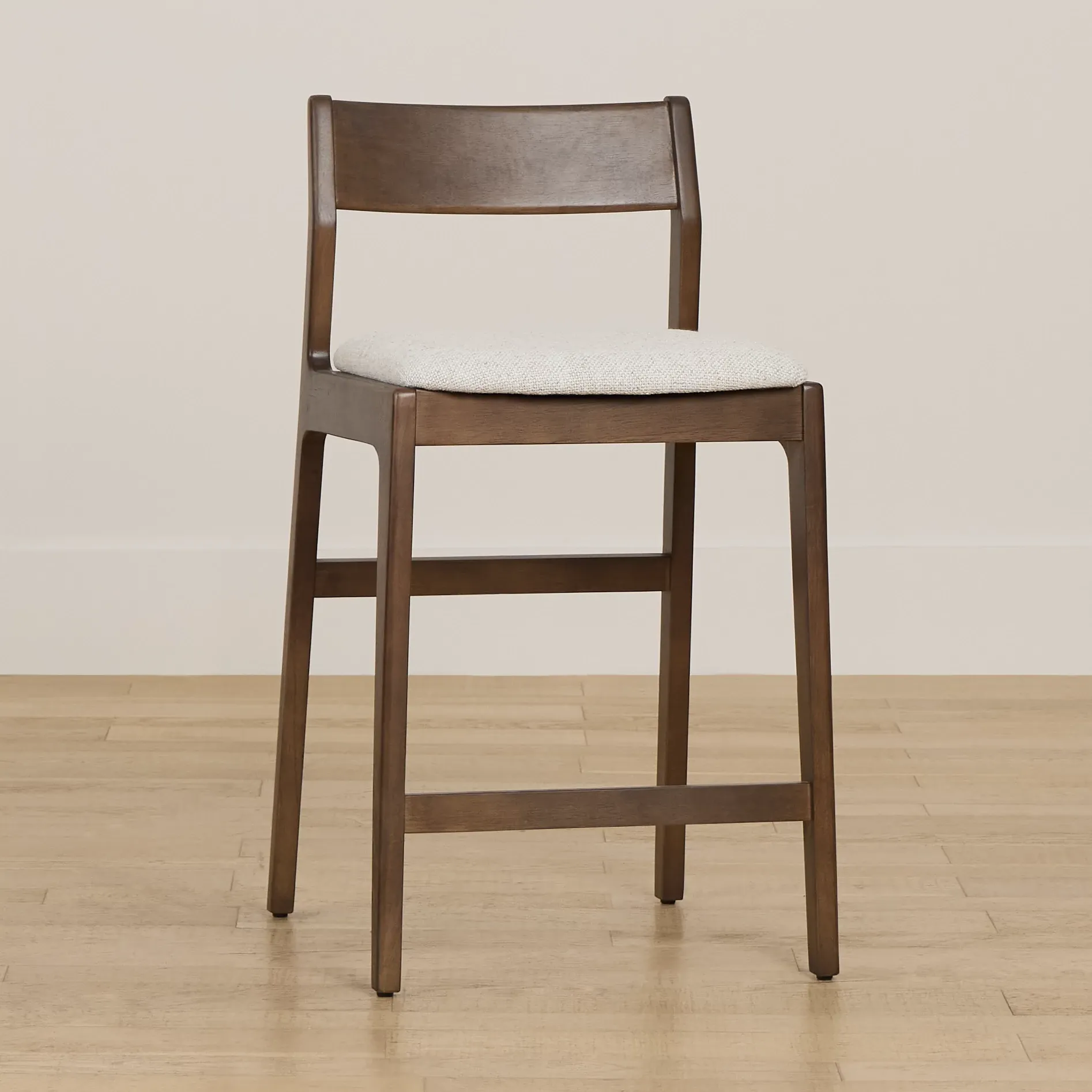 Santorini Dark Tone 24" Upholstered Barstool