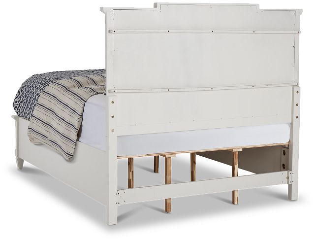 Alexandria Ivory Panel Storage Bed