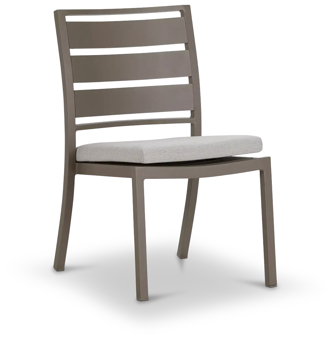 Raleigh White Aluminum Side Chair Raleigh White Aluminum Side Chair