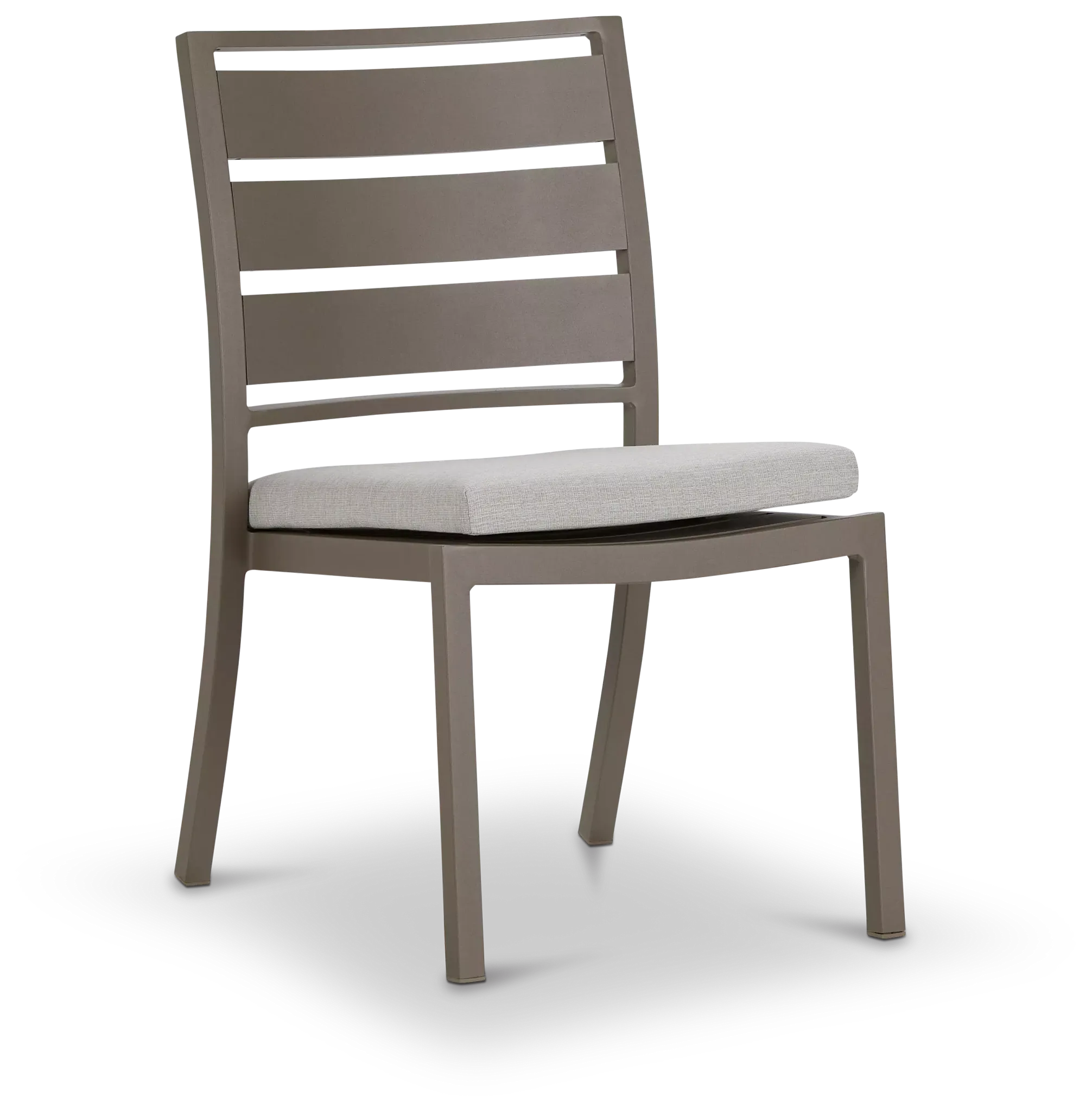 Raleigh White Aluminum Side Chair
