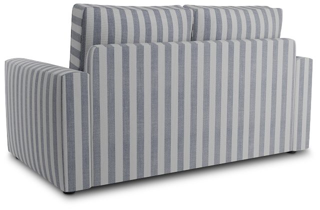 Siesta Sea Lane Dark Blue Fabric Loveseat