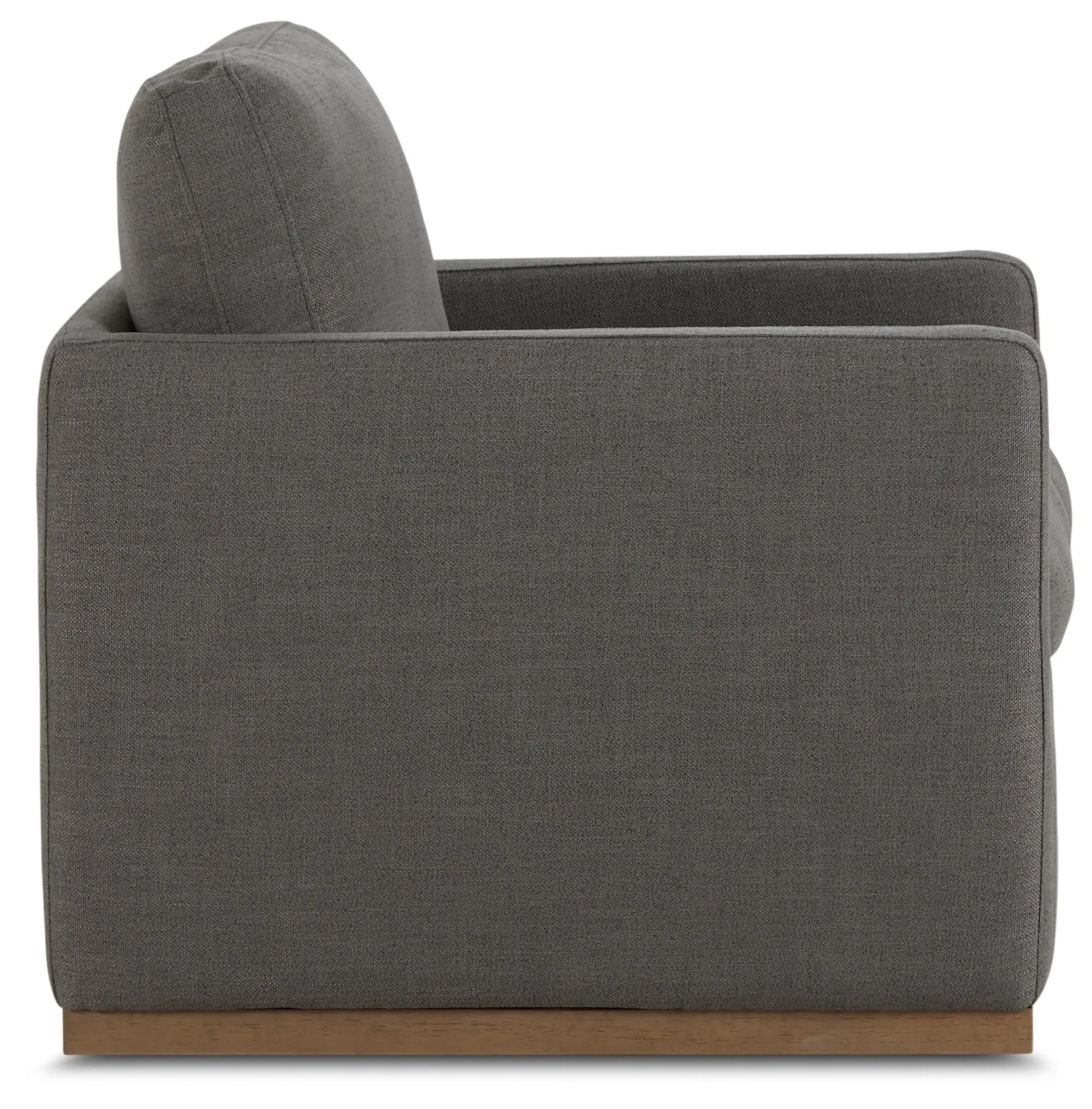 Richie Dark Gray Micro Swivel Chair