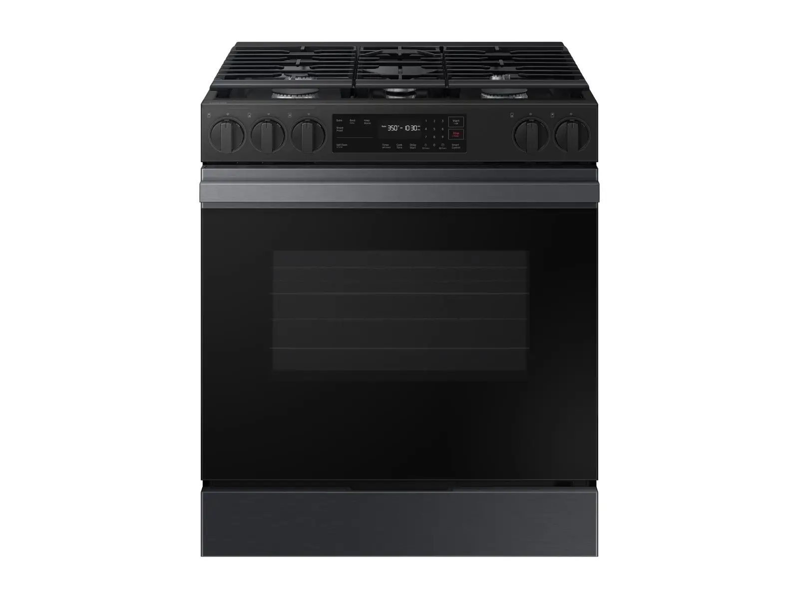 Samsung Bespoke Series Black Gas Range Samsung Bespoke Series Black Gas Range