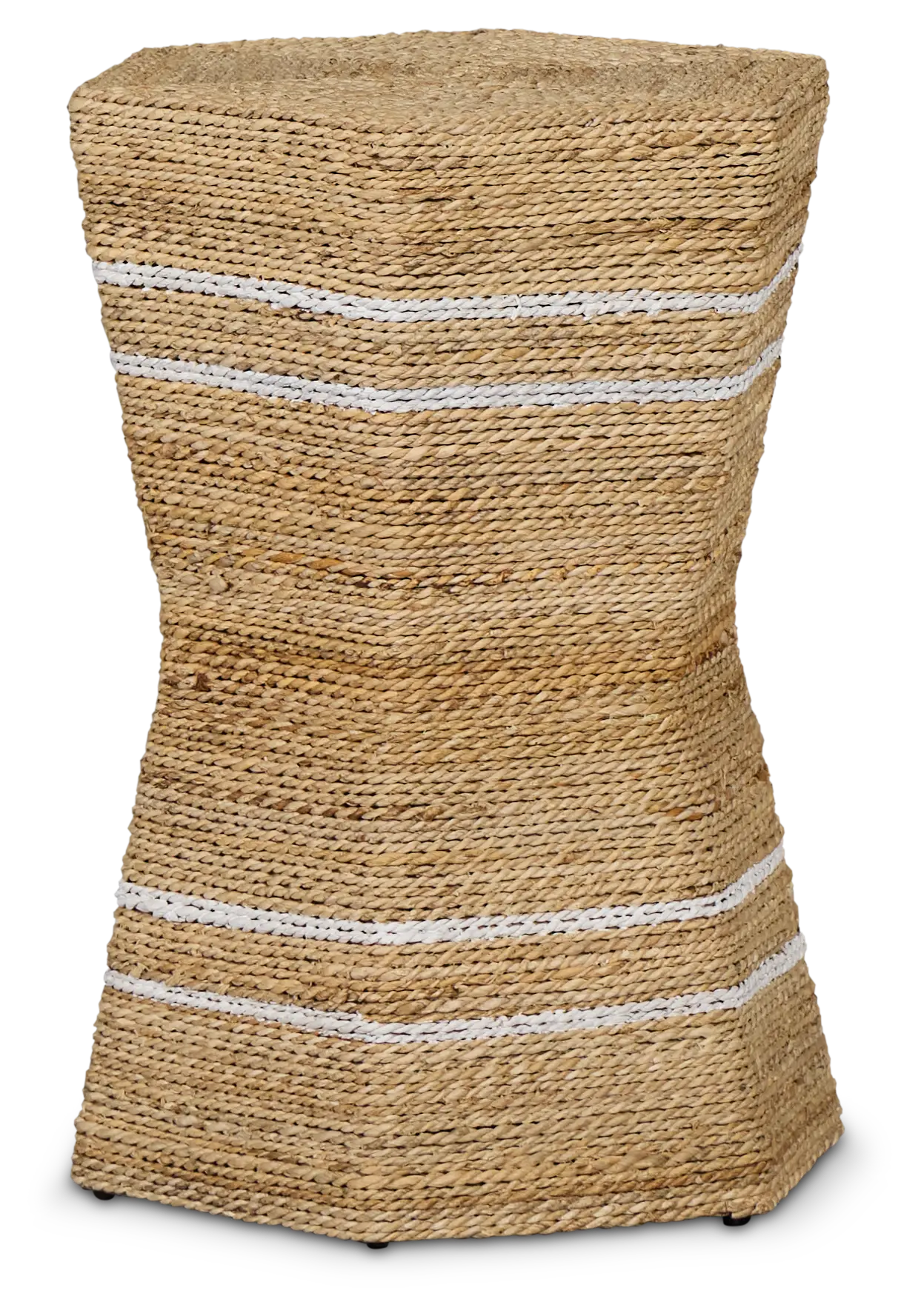 Sailor Woven Stripe Accent Stool Sailor Woven Stripe Accent Stool