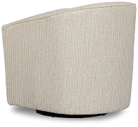 Driftwood Beige Glider Swivel Chair