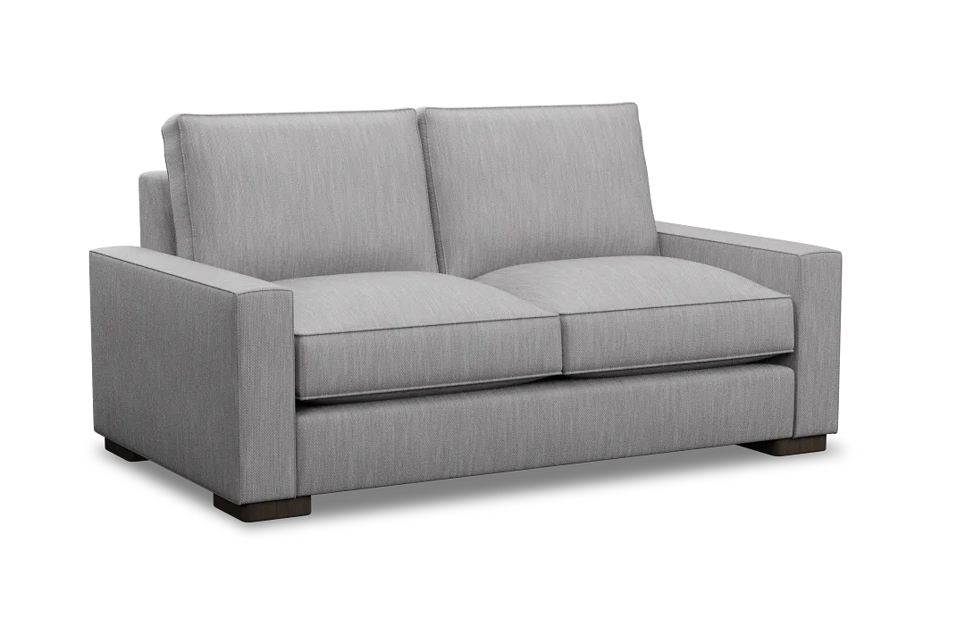 Edgewater Revenue Gray Loveseat