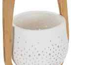 Pace White Medium Lantern