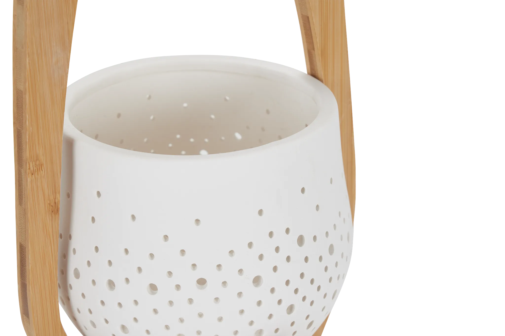 Pace White Medium Lantern