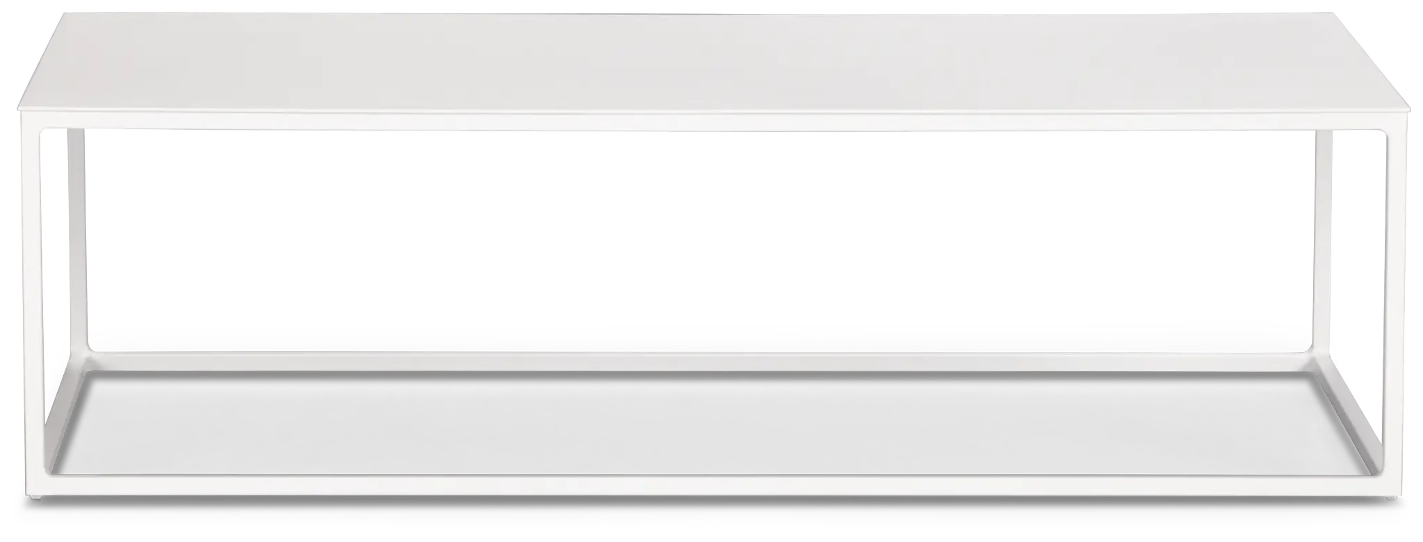 Malaga White Rect Coffee Table Malaga White Rect Coffee Table