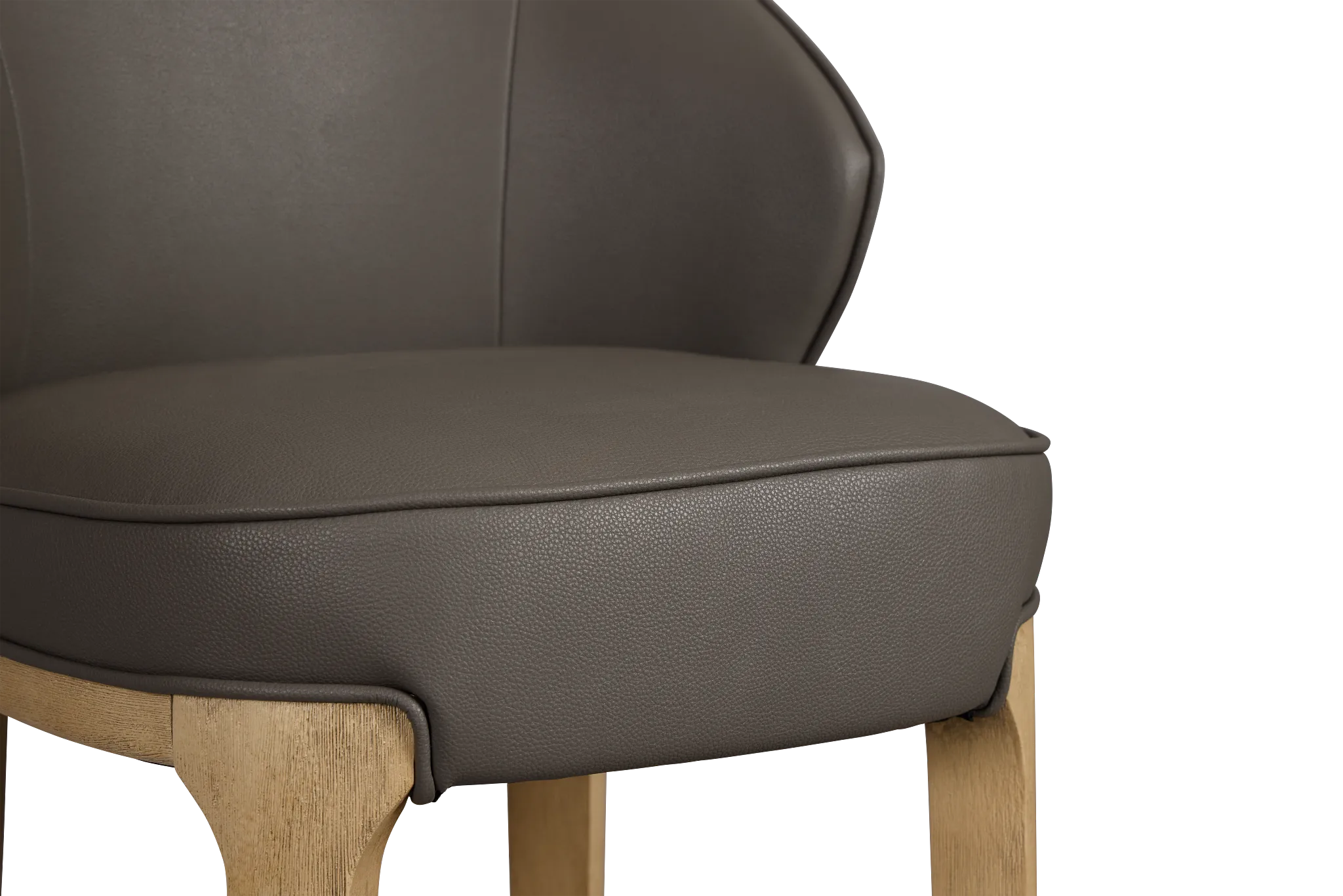 Libby Dark Gray Micro 24" Upholstered Barstool
