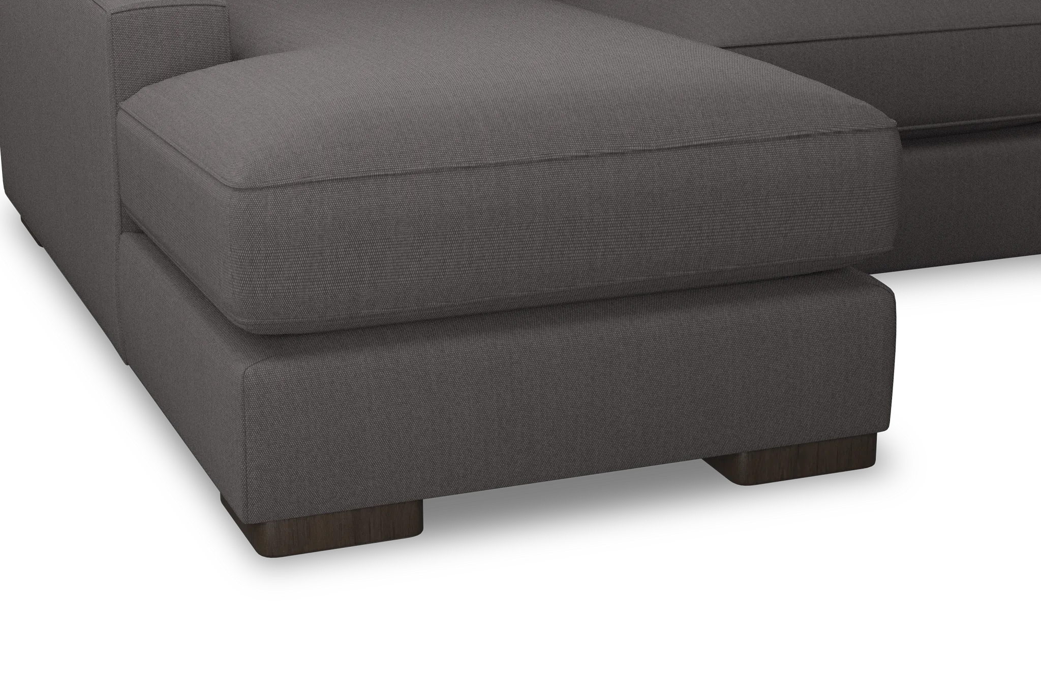 Edgewater Peyton Gray Medium Left Chaise Sectional