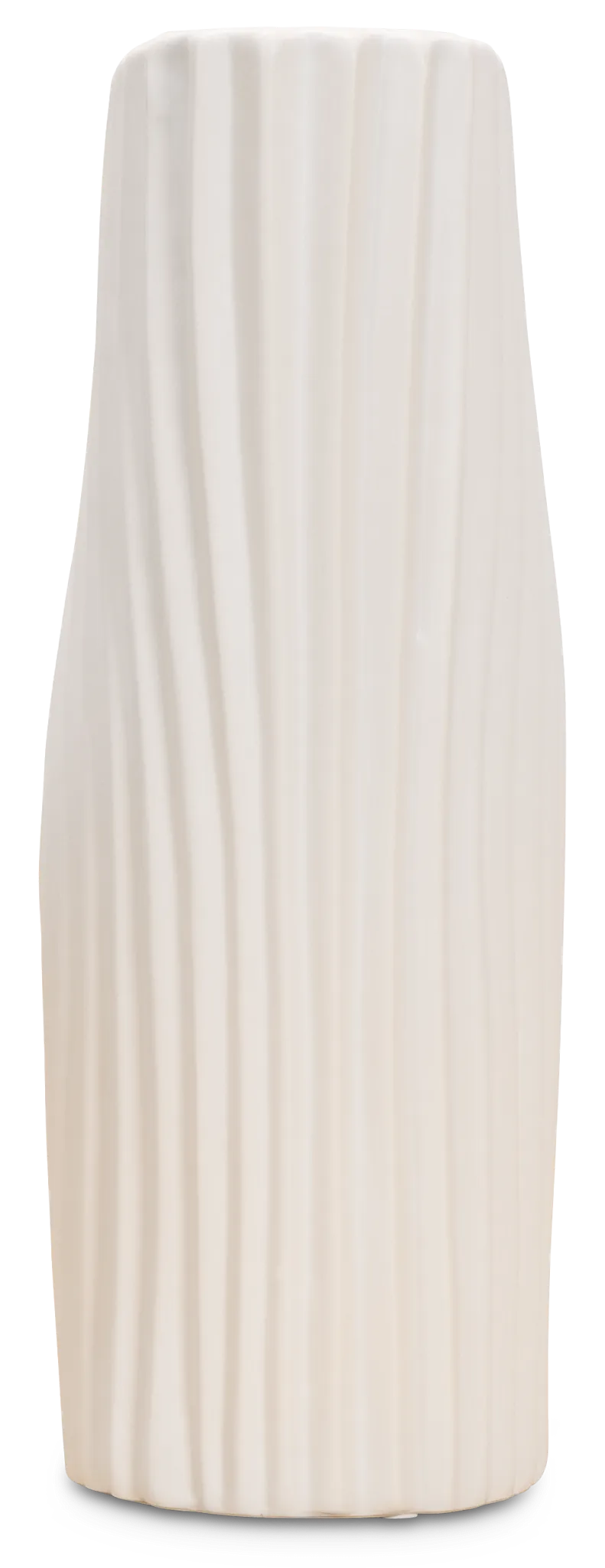Euri White Large Vase