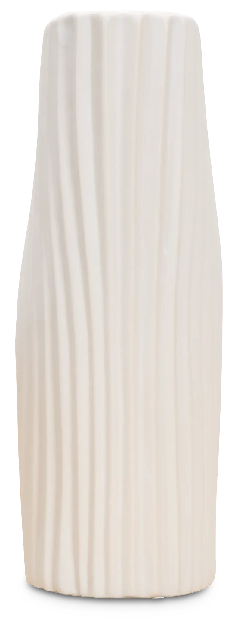 Euri White Large Vase Euri White Large Vase