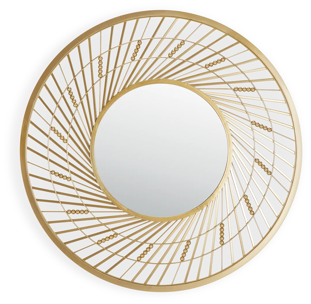 Linden Gold Mirror