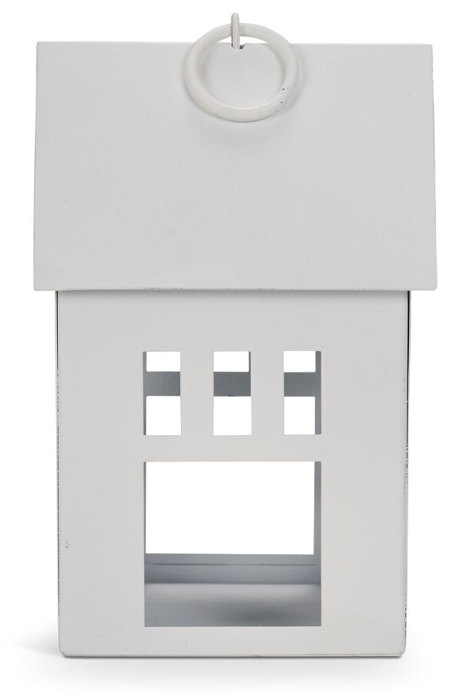 House White Small Candle Holder
