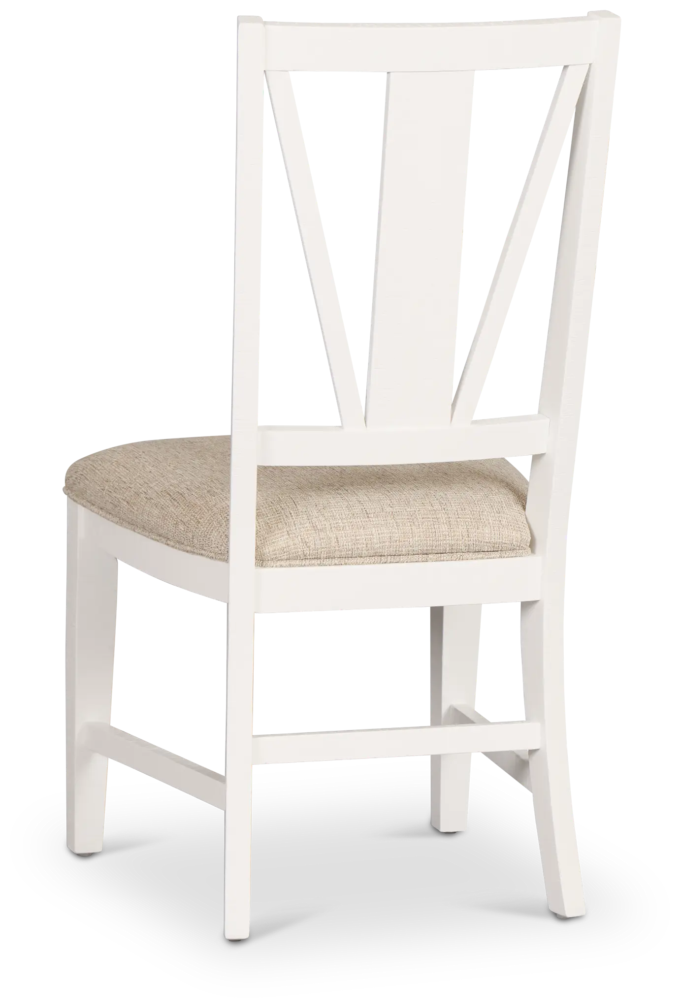 Heron Cove White Slat Side Chair Heron Cove White Slat Side Chair