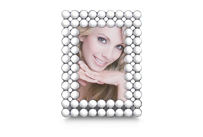 Khloe Silver Large Picture Frame