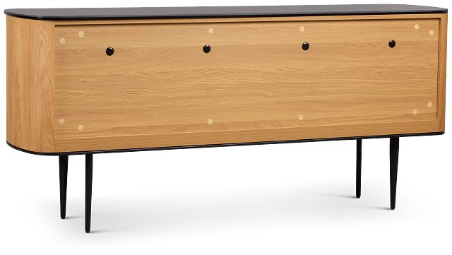 Kayden Light Tone Four-door Cabinet