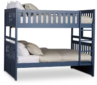 Charleston Dark Blue Bunk Bed