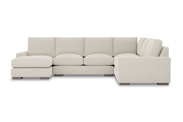Edgewater Elite Ivory Medium Left Chaise Sectional