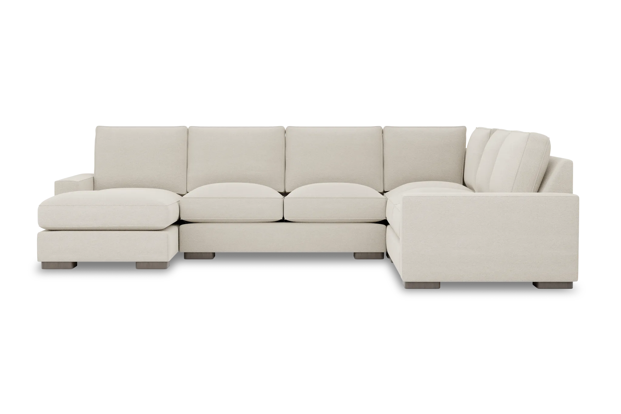 Edgewater Elite Ivory Medium Left Chaise Sectional