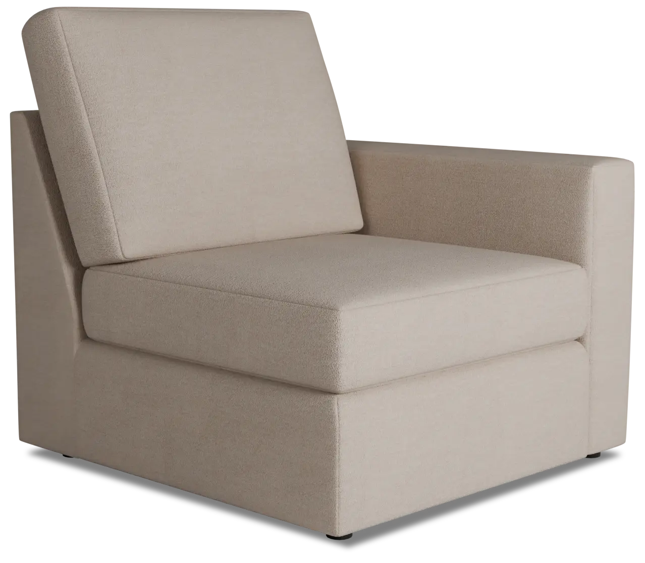 Citymod Beige Fabric Right Chair Citymod Beige Fabric Right Chair