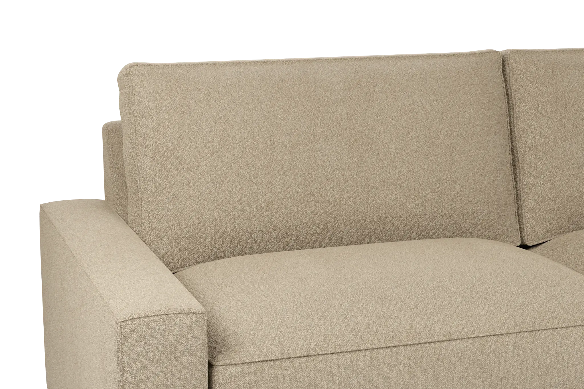 Edgewater Elite Taupe 96" Sofa W/ 2 Cushions Edgewater Elite Taupe 96" Sofa W/ 2 Cushions