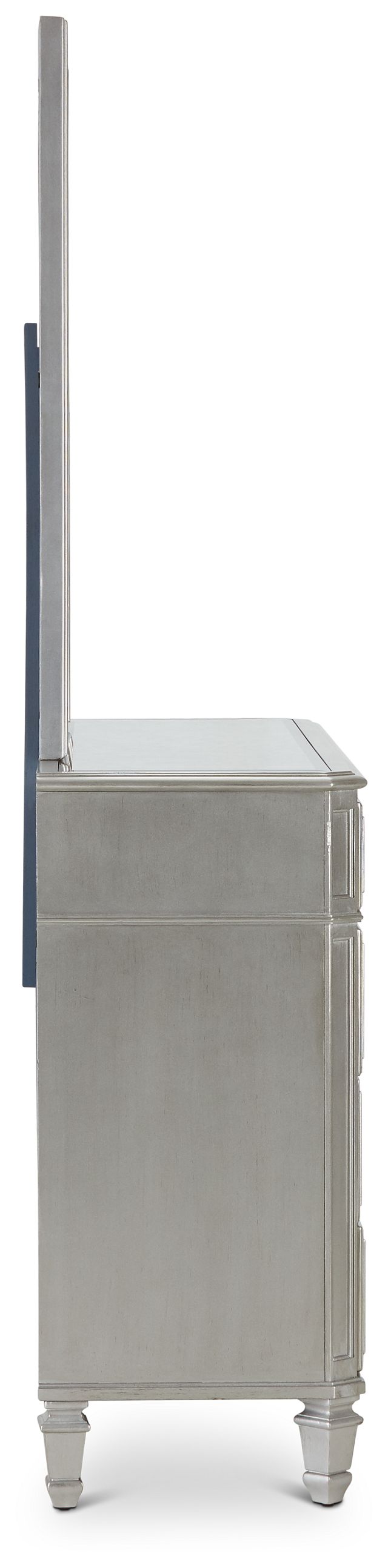 Sloane Silver Dresser & Mirror (1)