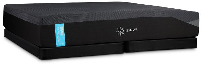 Zinus Endura 3.0 Plush Low-profile Mattress Set