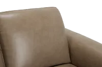 Lincoln Taupe Lthr/vinyl Loveseat