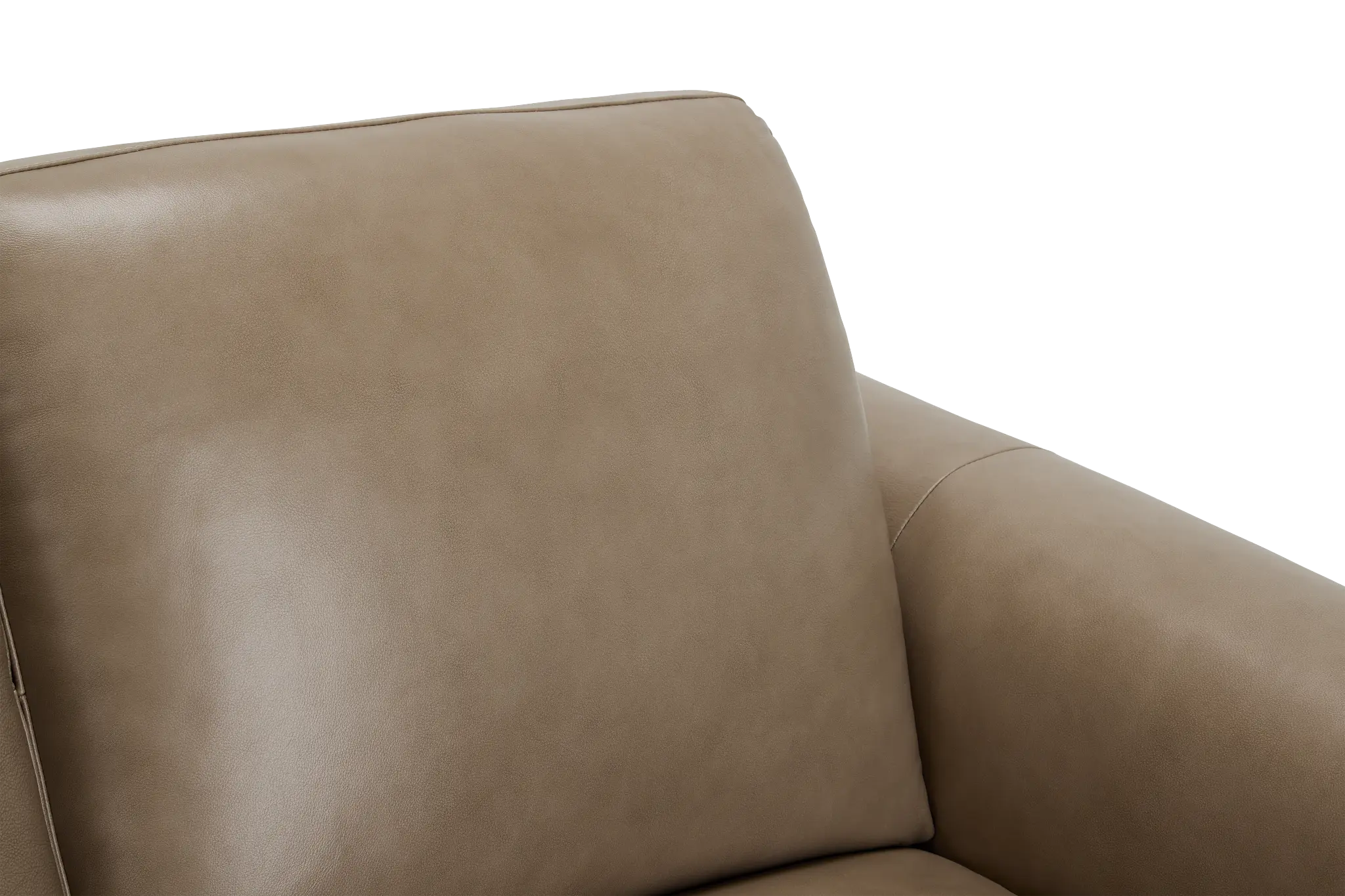 Lincoln Taupe Lthr/vinyl Loveseat Lincoln Taupe Lthr/vinyl Loveseat