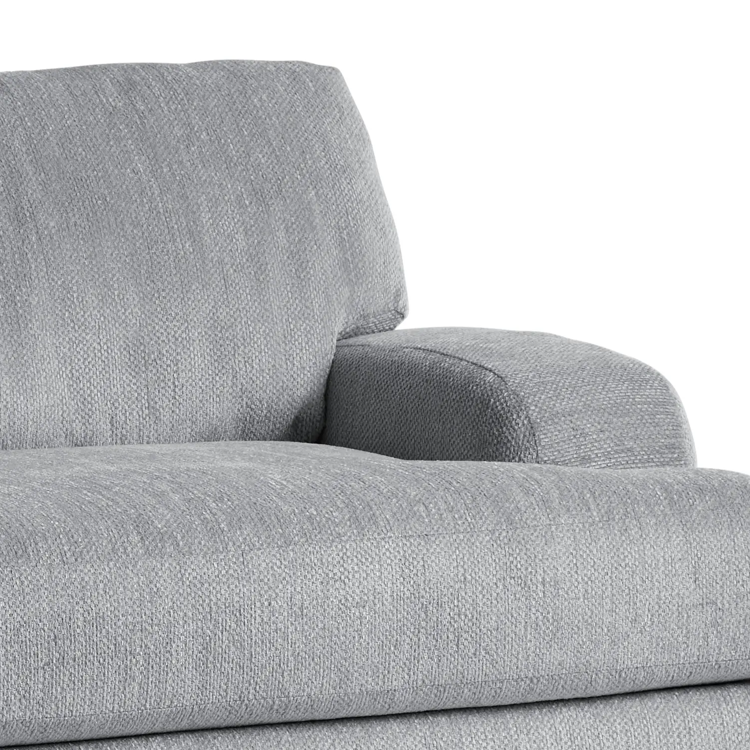 Alpha Light Gray Fabric Chair Alpha Light Gray Fabric Chair