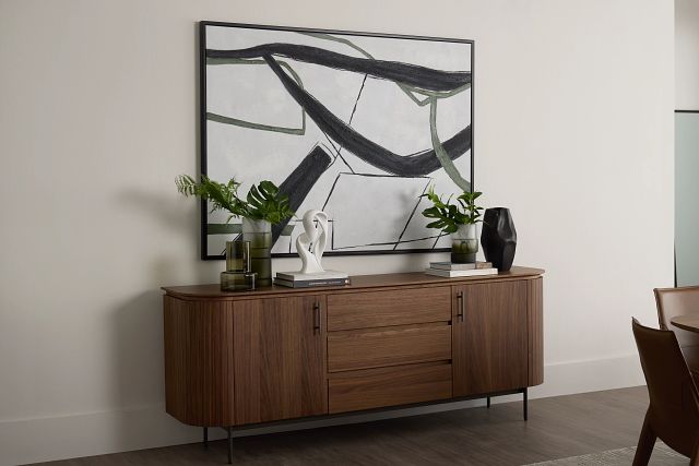 Nomad Mid Tone Round Buffet