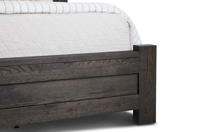 Salt Lake Dark Tone Poster Bed