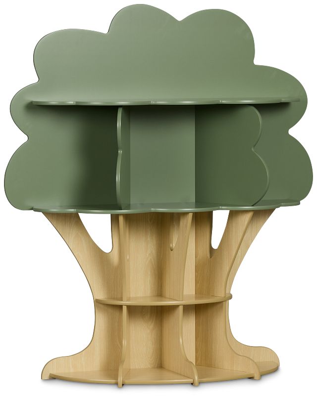 Ferni Green Storage Bookcase