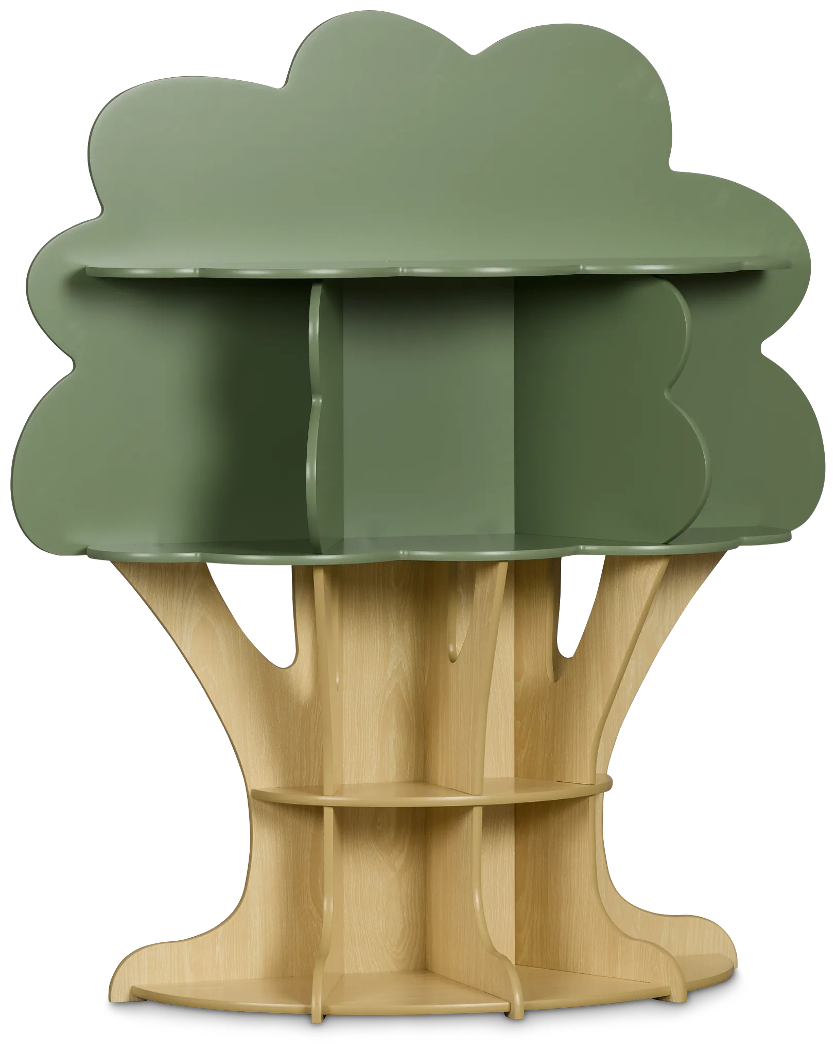 Ferni Green Storage Bookcase