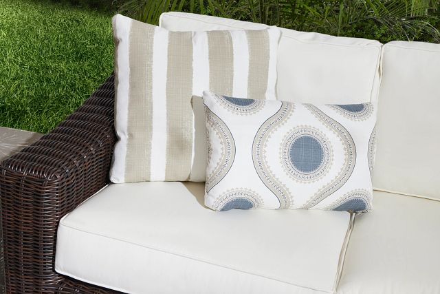 Nico Light Beige 20" Indoor/outdoor Accent Pillow