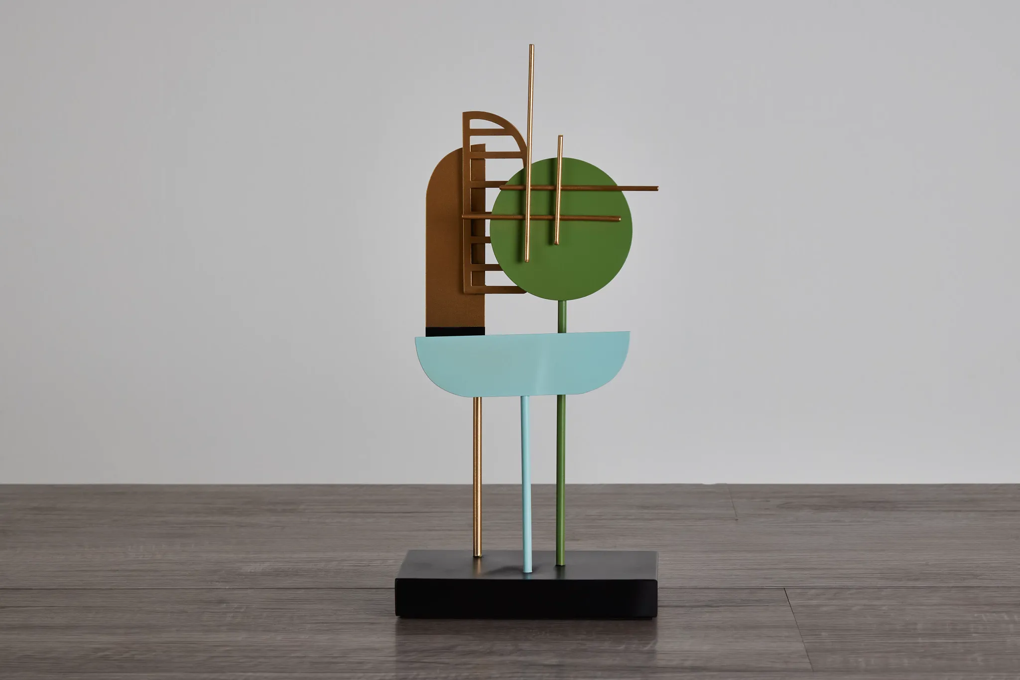 Fairplay Multicolored Metal Sculpture