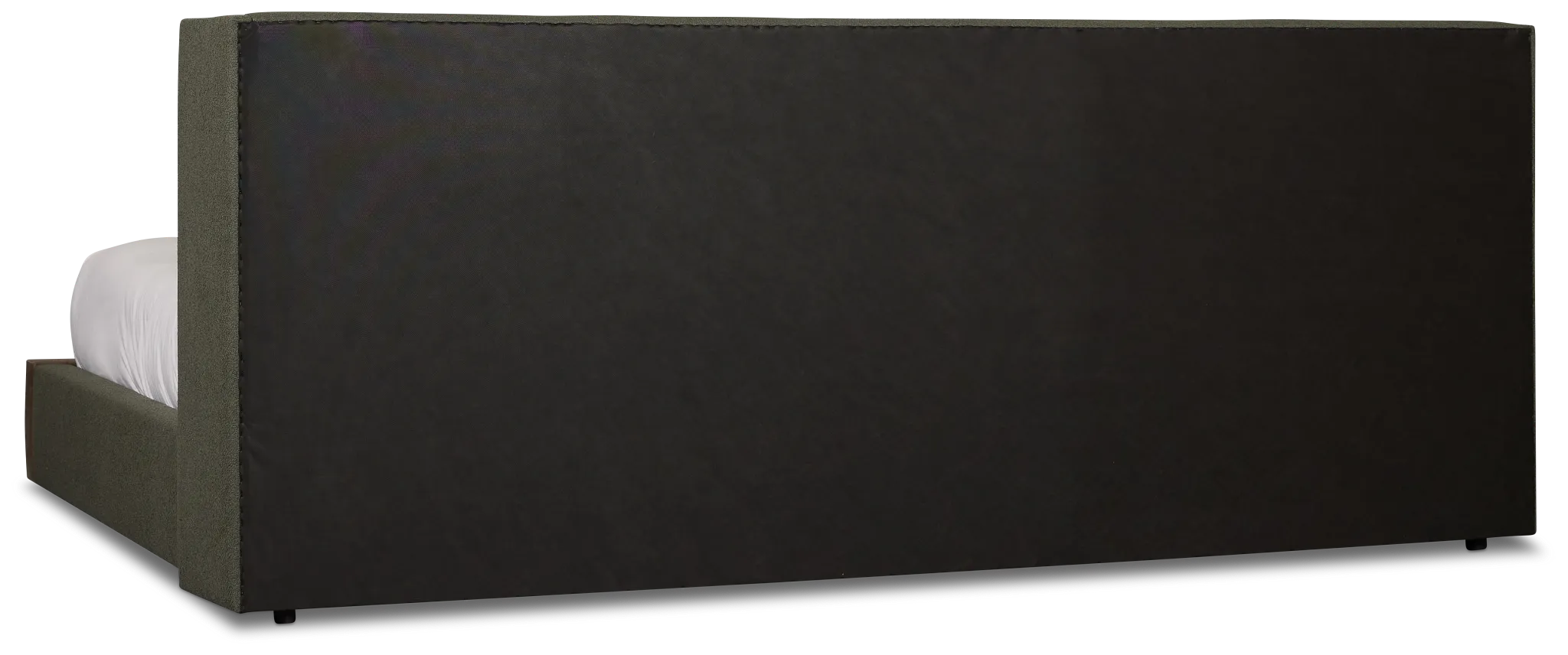 Captiva Sutton Green 48" Upholstered Shelter Bed