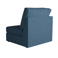 Citymod Blue Fabric Wedge