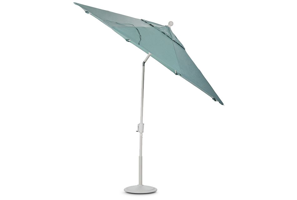 Capri Teal Umbrella Set, (3)