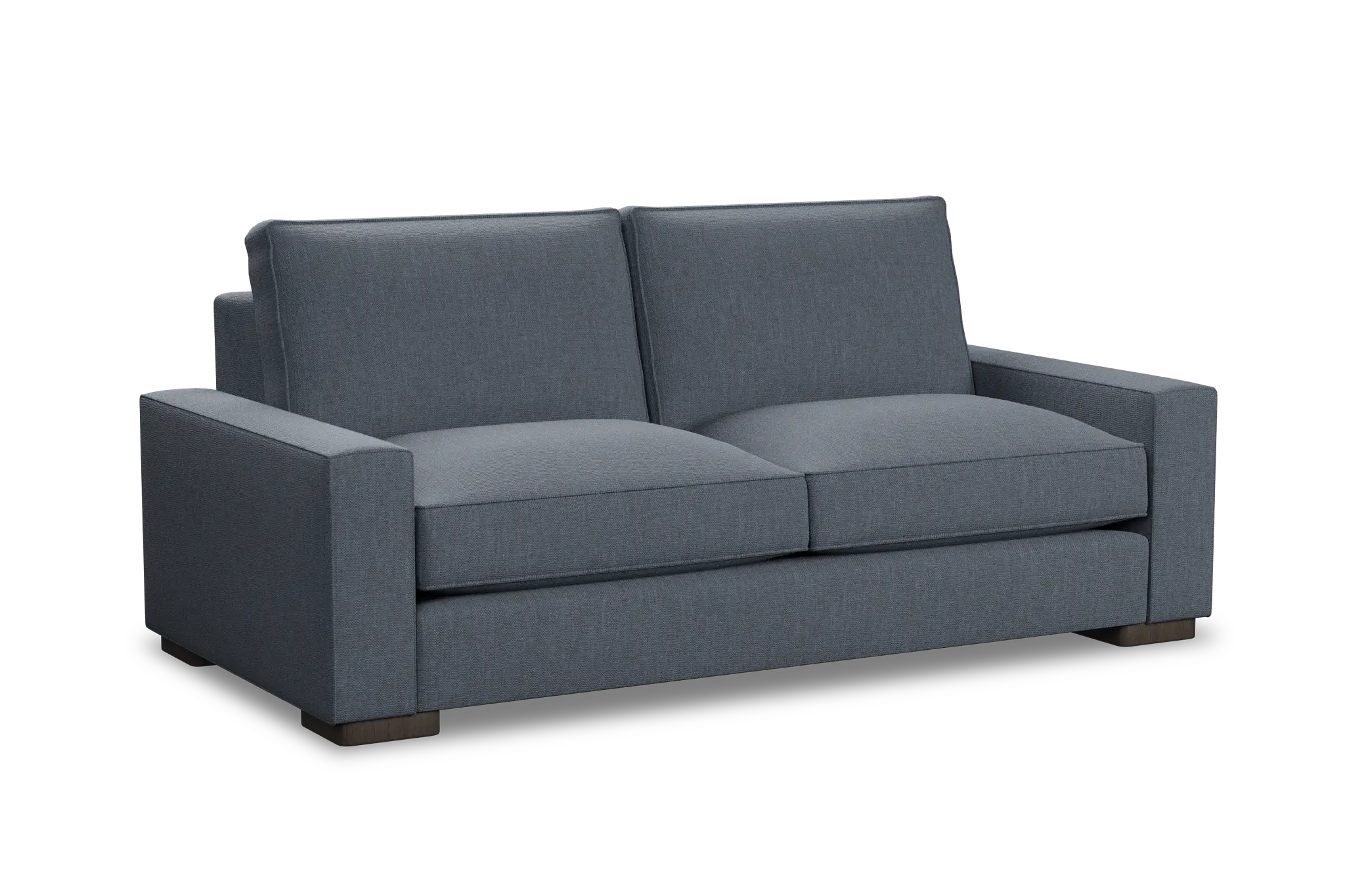 Edgewater Victory Dark Blue 84" Sofa W/ 2 Cushions Edgewater Victory Dark Blue 84" Sofa W/ 2 Cushions