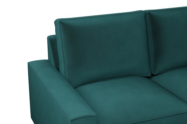 Edgewater Joya Teal Medium Right Chaise Sectional