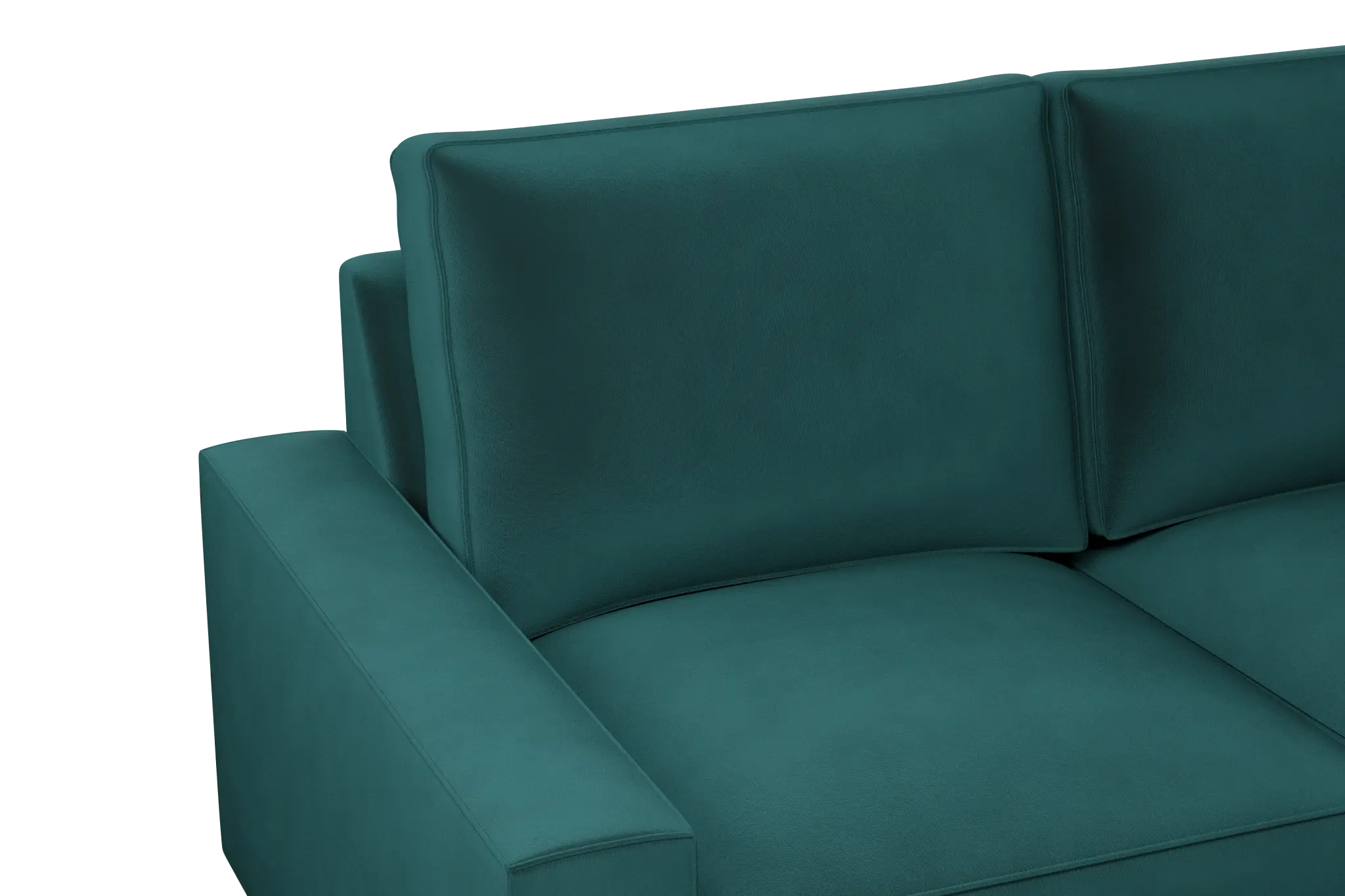 Edgewater Joya Teal Medium Right Chaise Sectional Edgewater Joya Teal Medium Right Chaise Sectional