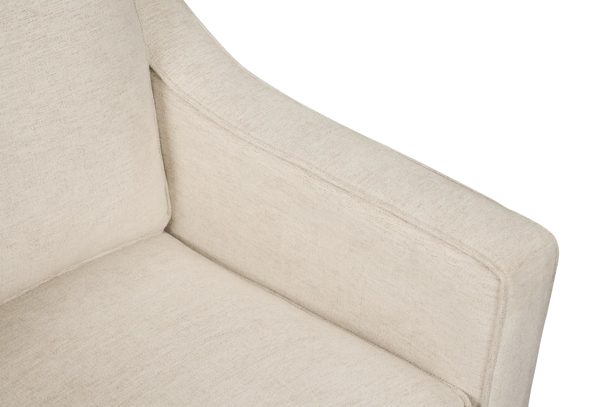 Maisie Light Beige Fabric Swivel Chair Maisie Light Beige Fabric Swivel Chair